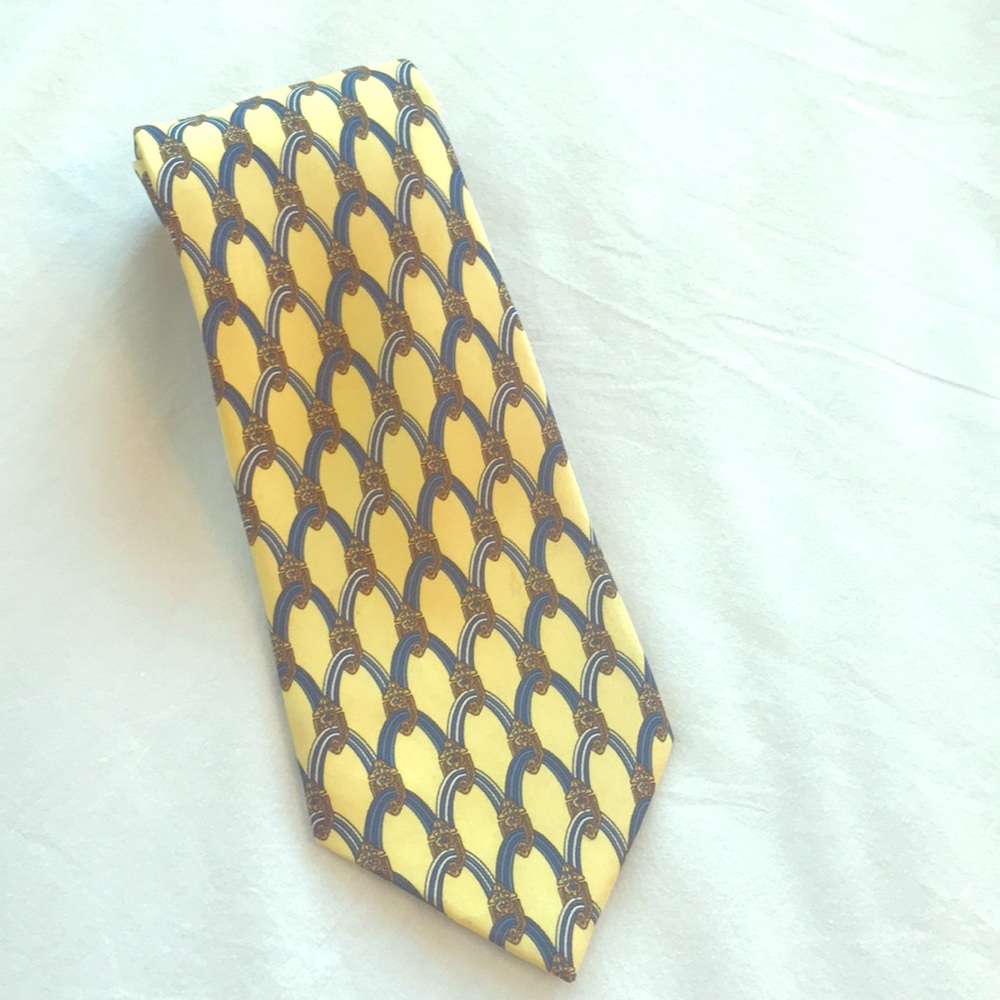 Richel yellow and blue tie